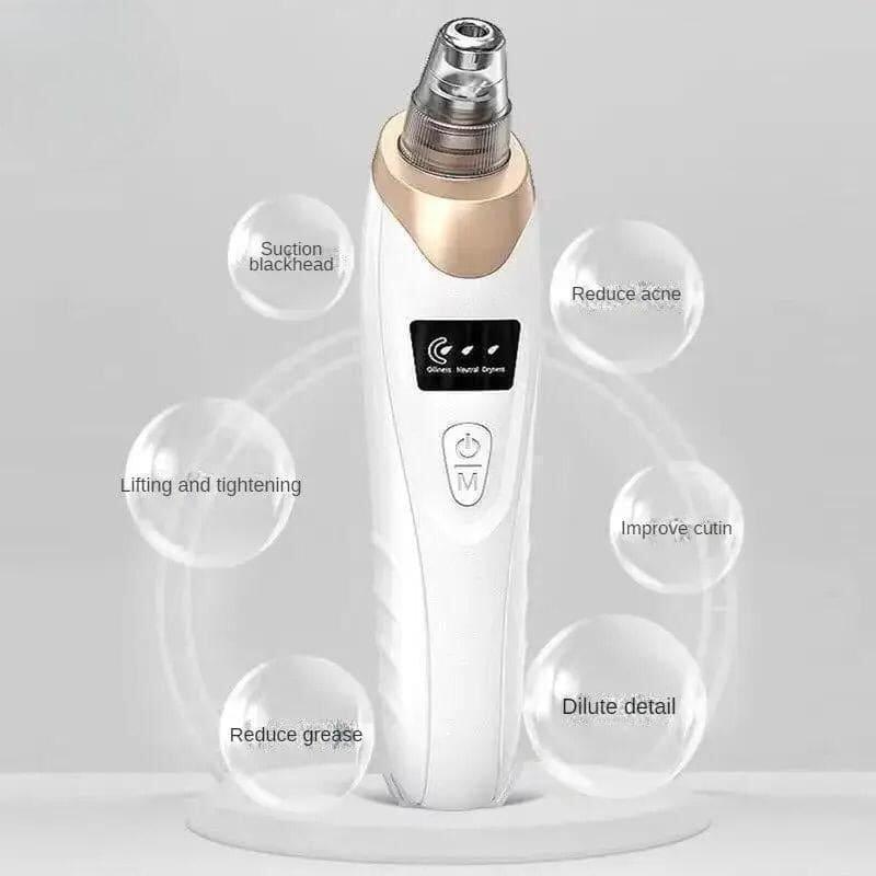 5 in 1 Blackhead Acne Oil Remover Vacuum Suction Face Pore Cleaner Machine