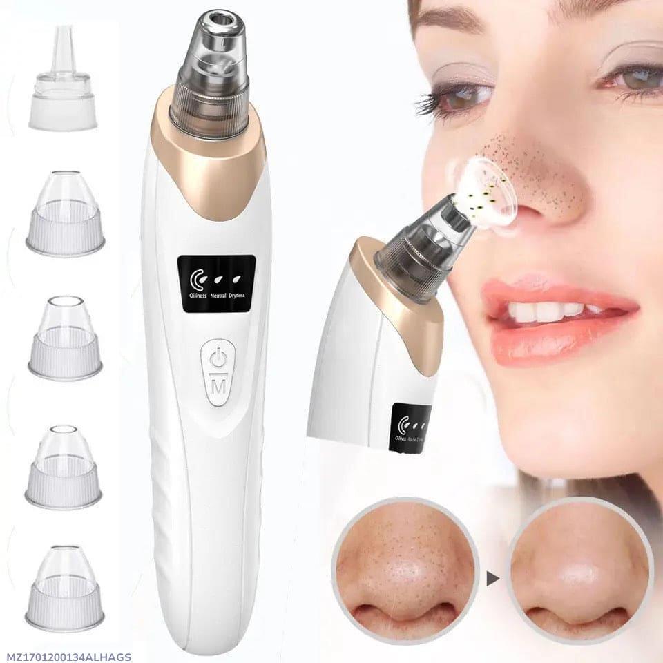 5 in 1 Blackhead Acne Oil Remover Vacuum Suction Face Pore Cleaner Machine