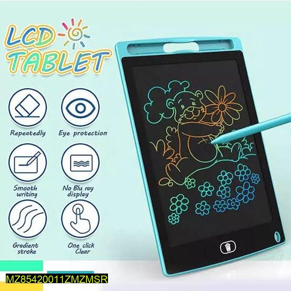 LCD Writing Tablet for Kids – Digital Drawing Pad with Erasable Screen (Random Color)