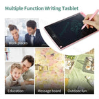 LCD Writing Tablet for Kids – Digital Drawing Pad with Erasable Screen (Random Color)