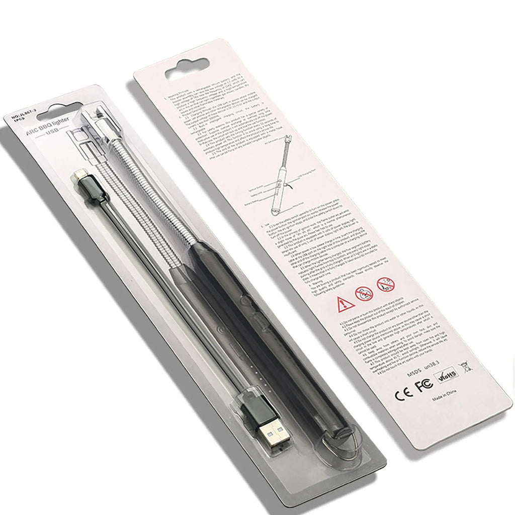 USB Rechargeable Electronic Lighter With Flexible Neck | 360° Outdoor Kitchen Lighter