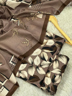 Sapphire Style Digital Printed Khaddar 3 Piece – Unstitched Winter Suit D-6557