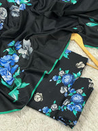 Sapphire Style Digital Printed Khaddar 3 Piece – Unstitched Winter Suit D-6551