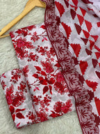 Premium Khaddar 3 Piece Suit Unstitched - Ladies Winter Collection 2025 (D-6464)