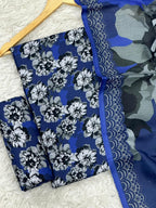 Premium Khaddar 3 Piece Suit Unstitched - Ladies Winter Collection 2025 (D-6468)