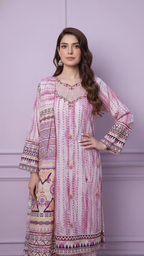 Premium Khaddar 3 Piece Suit Unstitched - Ladies Winter Collection 2025 D-6461