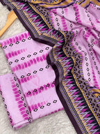 Premium Khaddar 3 Piece Suit Unstitched - Ladies Winter Collection 2025 D-6461