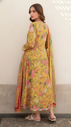 Premium Khaddar 3 Piece Suit Unstitched - Ladies Winter Collection 2025 (D-6465)