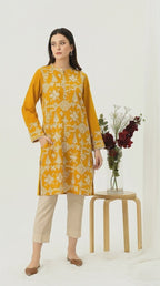 Limelight 2PC Casual Winter Collection – Embroidered Dhank Suit for Women